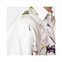 Camicia con Motivo Floreale
