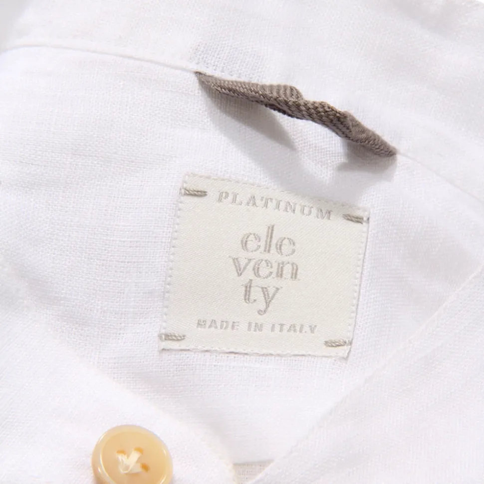 Camicia Coreana in Lino Made in Italy