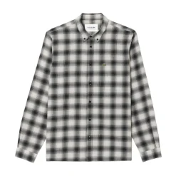 Camicia di flanella a quadri in misto cotone/lana