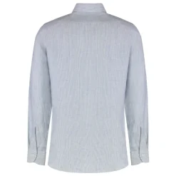Camicia in lino a righe