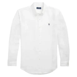 Camicia in Lino Bianco