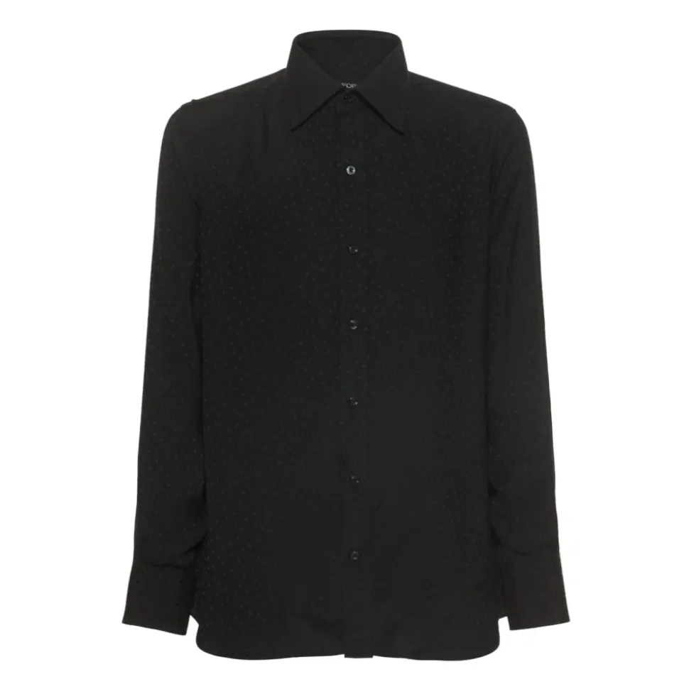 Camicia in Viscosa e Seta