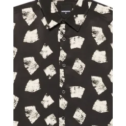 Camicia in Viscosa Stampata