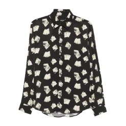 Camicia in Viscosa Stampata