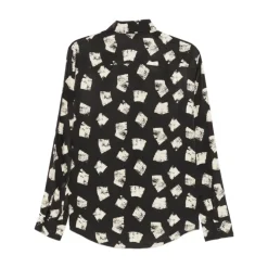 Camicia in Viscosa Stampata