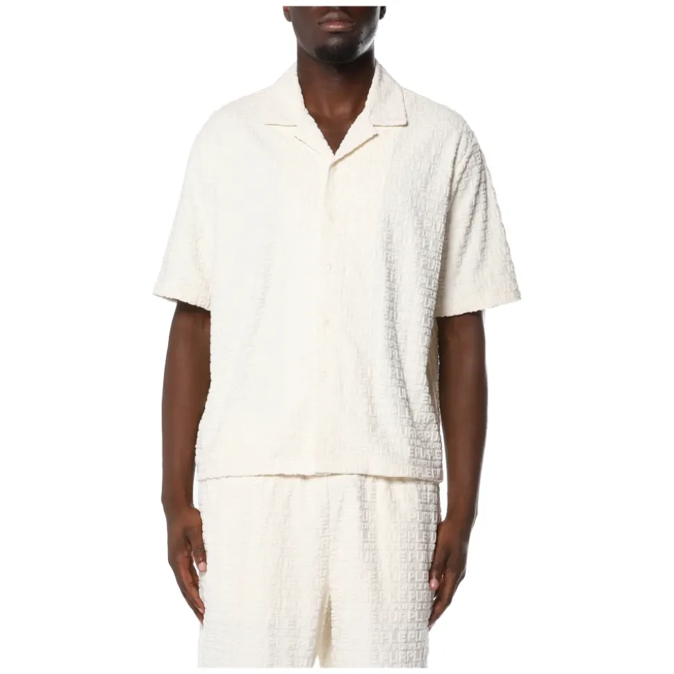 Camicia Jacquard in Terry