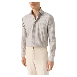 Camicia Oxford Signature a Righe