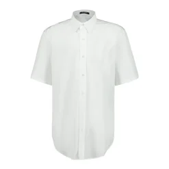 Camicia Popeline Cotone Manica Corta