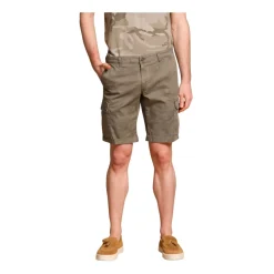 Camouflage Cargo Bermuda Shorts Slim Fit