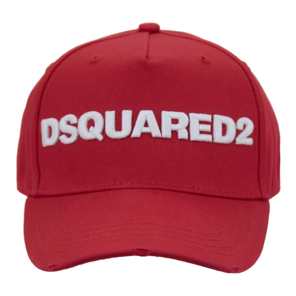 Cappellino da Baseball con Logo a Contrasto