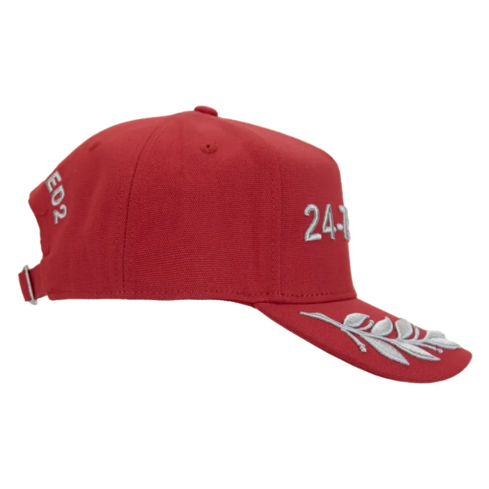 Cappellino da baseball ricamato con fibbia
