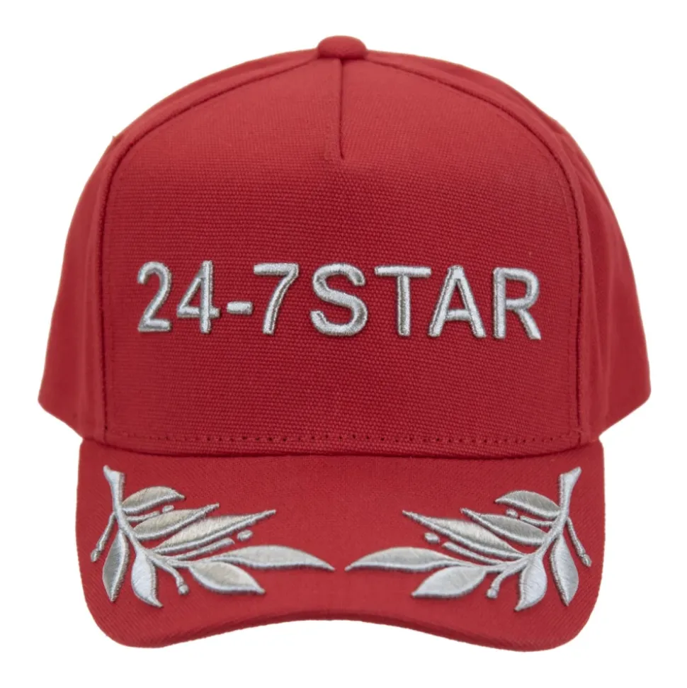 Cappellino da baseball ricamato con fibbia