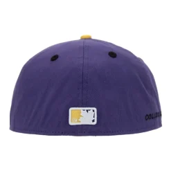 Cappellino da baseball ricamato con dettaglio in silicone
