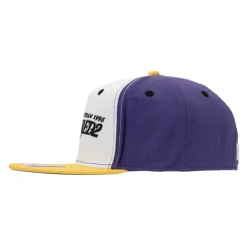 Cappellino da baseball ricamato con dettaglio in silicone