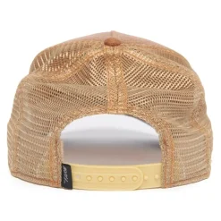 Cappellino Trucker Marrone Mucca
