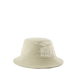 Cappello a secchiello in twill