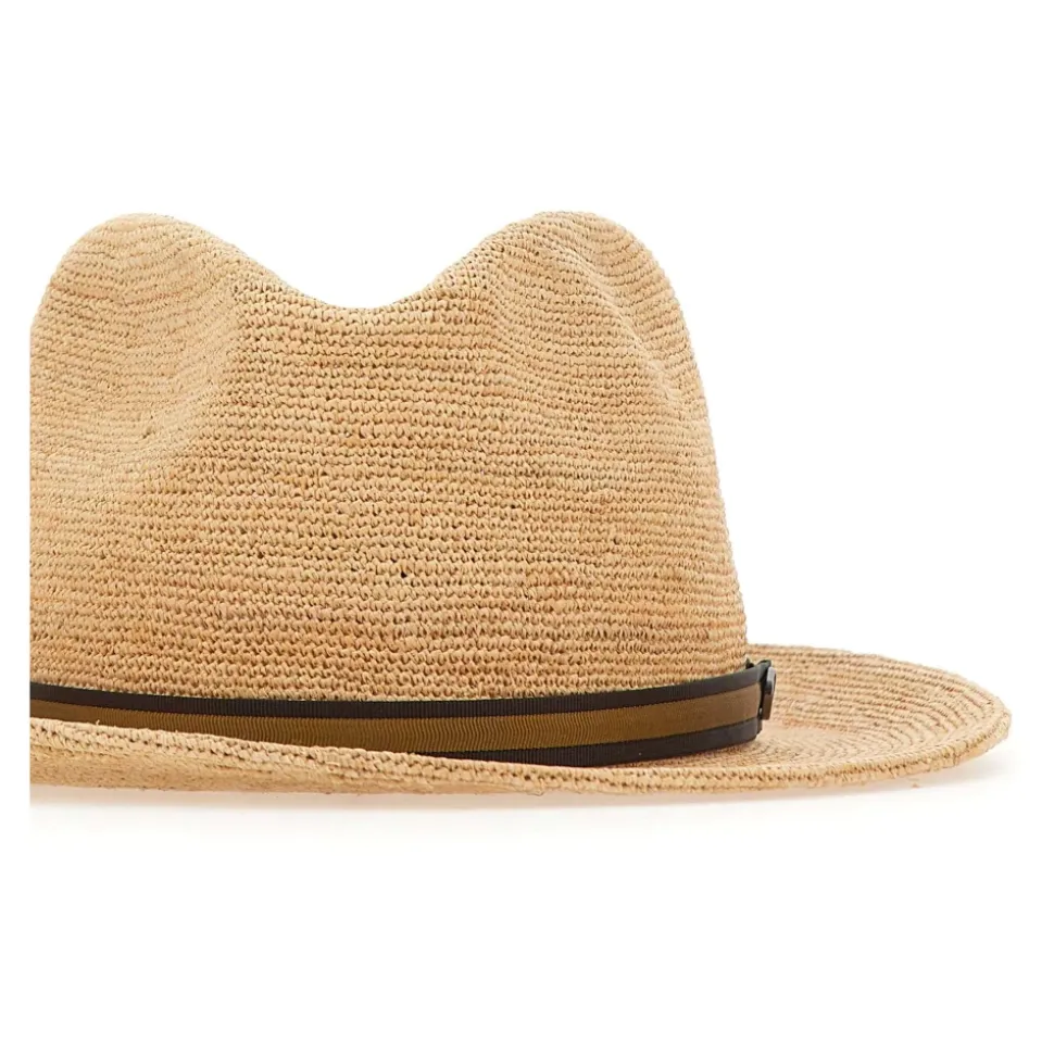 Cappello Argentina in Rafia all'Uncinetto