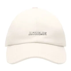 Cappello da Baseball in Tela Bianca