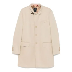 Cappotto Beige in Misto Lana