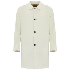 Cappotto Beige Reversibile in Tessuto Tecnico