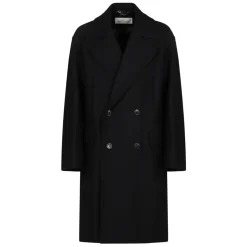 Cappotto doppiopetto Racos in lana