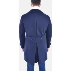Cappotto in Lana a Doppio Petto