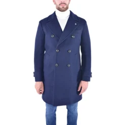 Cappotto in Lana a Doppio Petto