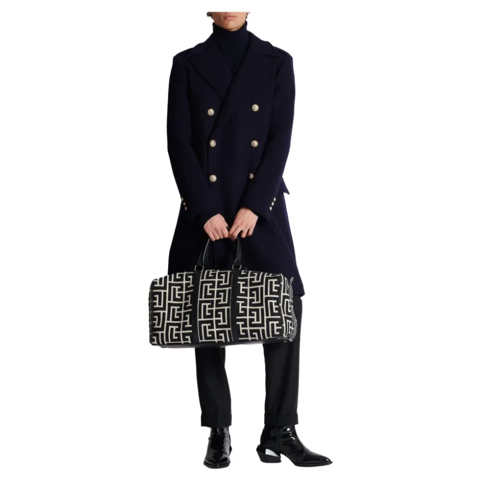 Cappotto in lana cotta a doppio strato