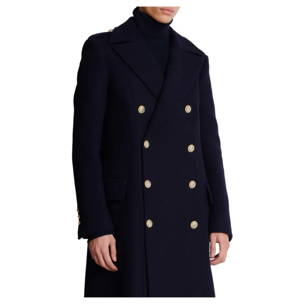 Cappotto in lana cotta a doppio strato
