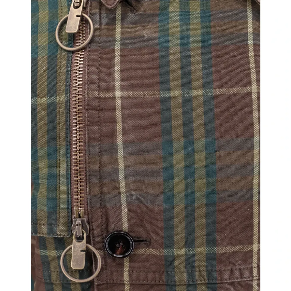 Cappotto Marrone Doppiopetto con Cintura