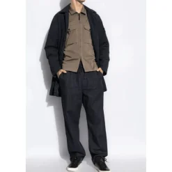 Cappotto monopetto trapuntato