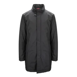 Cappotto Uomo Zip con Bottone automatico e Gancio