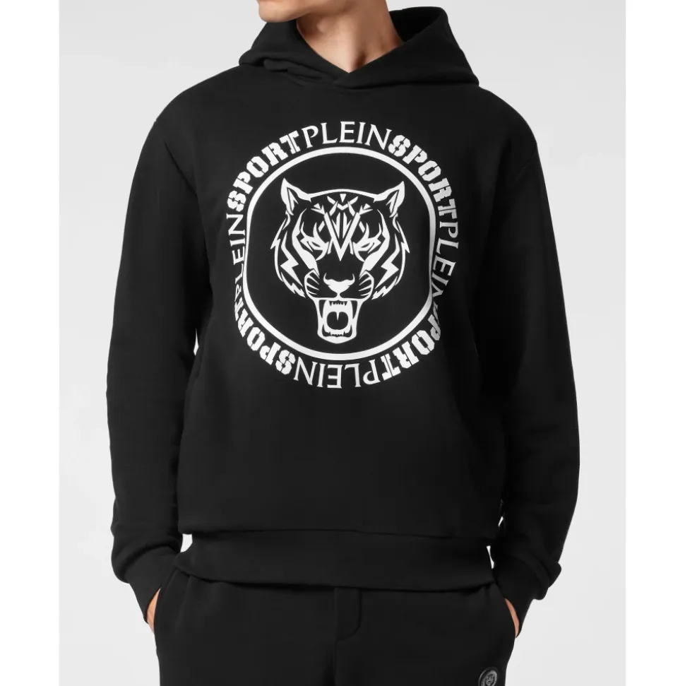 CARBON TIGER Hooded Sweatshirt