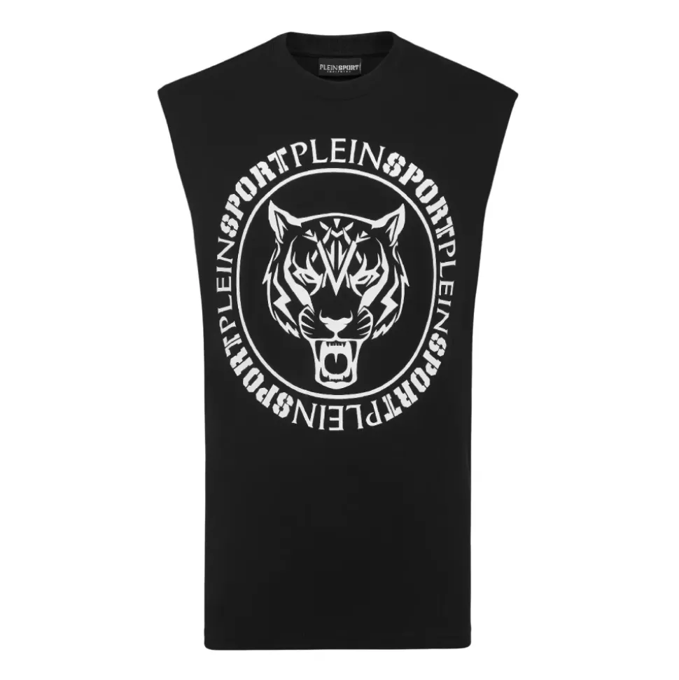 Carbon Tiger Sleeveless T-Shirt
