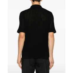 Cardigan a Maglia Corta Aperta