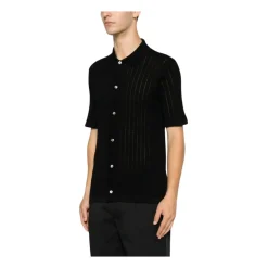 Cardigan a Maglia Corta Aperta