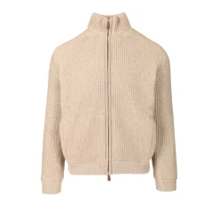 Cardigan con zip
