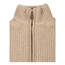Cardigan con zip