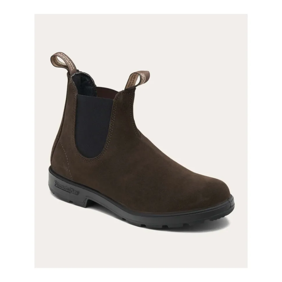 Chelsea Boots in Pelle Scamosciata Impermeabile