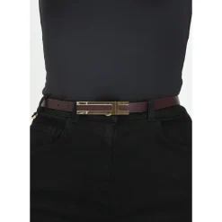 Cintura Bordeaux Donna Design Elegante