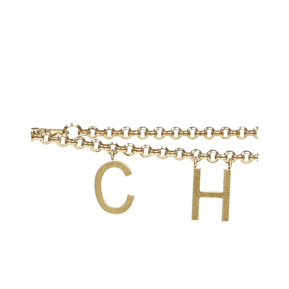 Cintura Catena Oro con Ciondoli Lettera