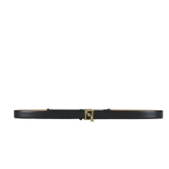 Cintura in Pelle con Fibbia Logo