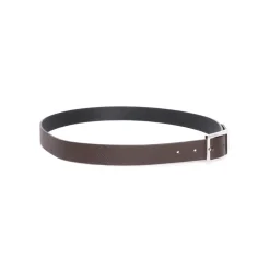 Cintura Reversibile Saffiano Double