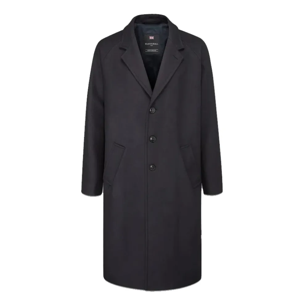 Classico Chesterfield Cappotto in Blu Navy