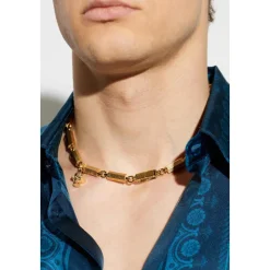 Collana con logo inciso