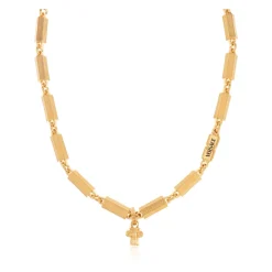 Collana con logo inciso