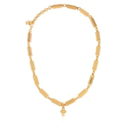 Collana con logo inciso