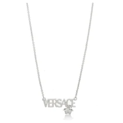 Collana con Pendente a Forma di Logo