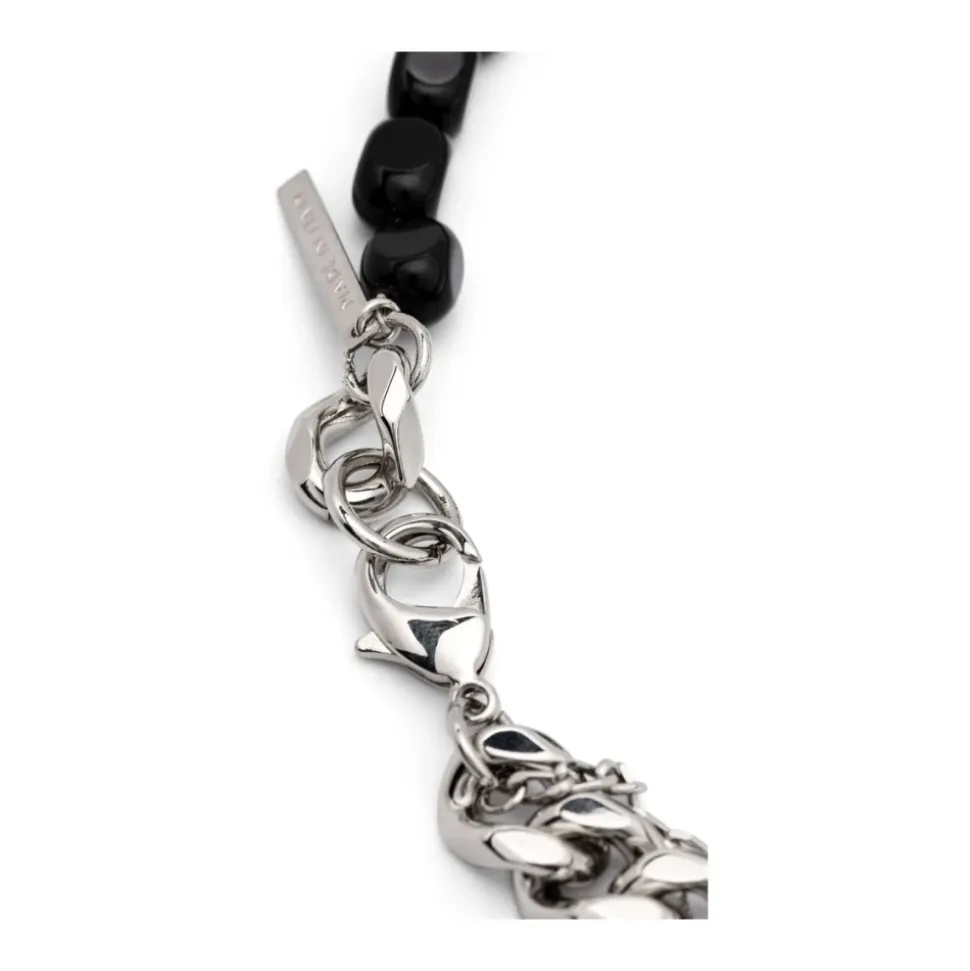 Collana Regolabile con Chiusura a Moschettone Aragosta Nera