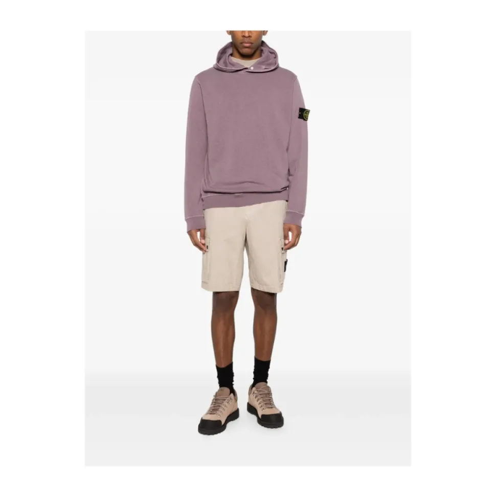 Compass-badge Cargo Shorts